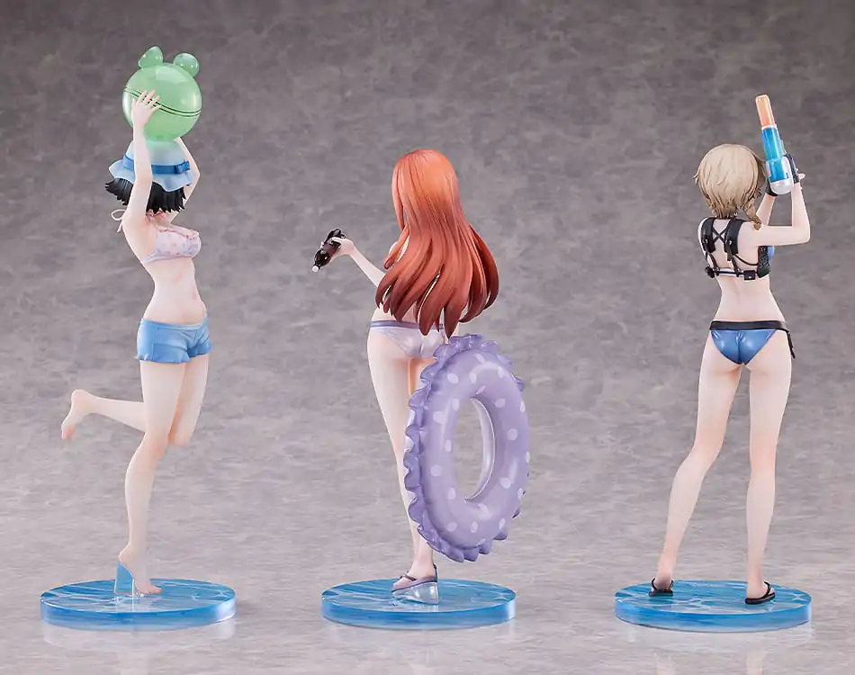 Steins Gate PVC Figurki 3-Pak 1/7 Suzuha Amane, Kurisu Makise, Mayuri Shiina Swimsuit Ver. zdjęcie produktu