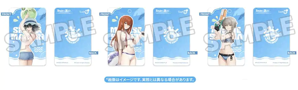 Steins Gate PVC Figurki 3-Pak 1/7 Suzuha Amane, Kurisu Makise, Mayuri Shiina Swimsuit Ver. zdjęcie produktu
