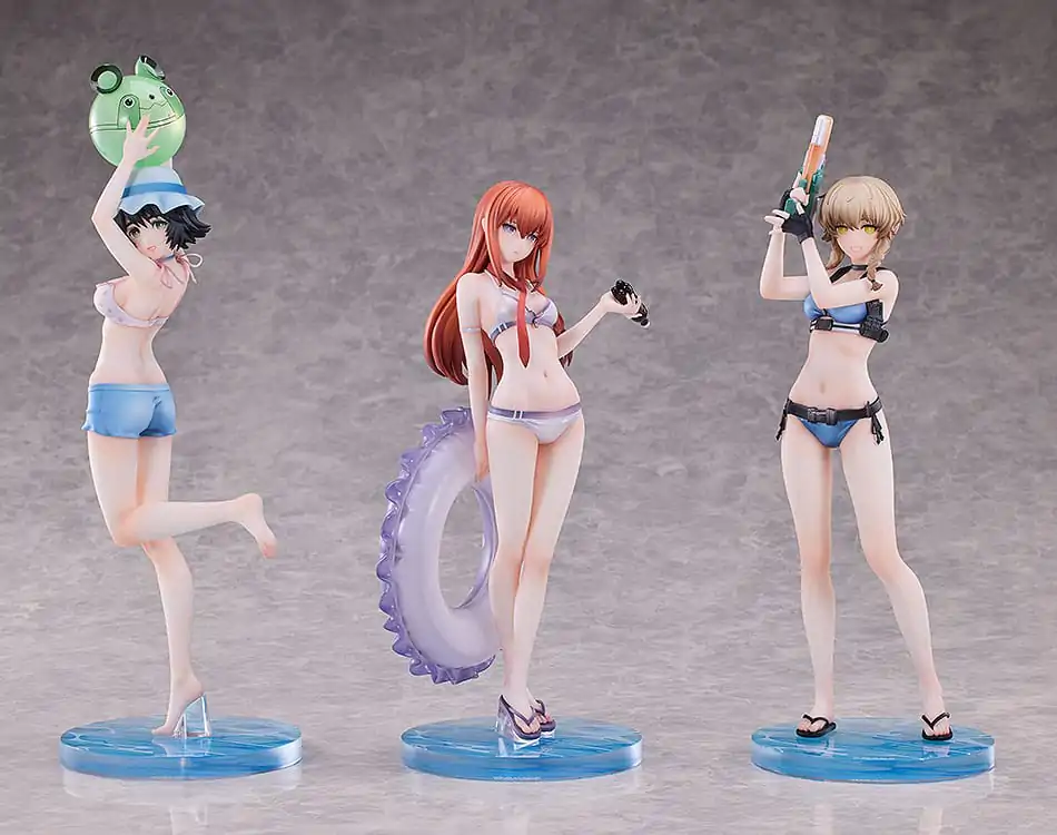 Steins Gate PVC Figurki 3-Pak 1/7 Suzuha Amane, Kurisu Makise, Mayuri Shiina Swimsuit Ver. zdjęcie produktu
