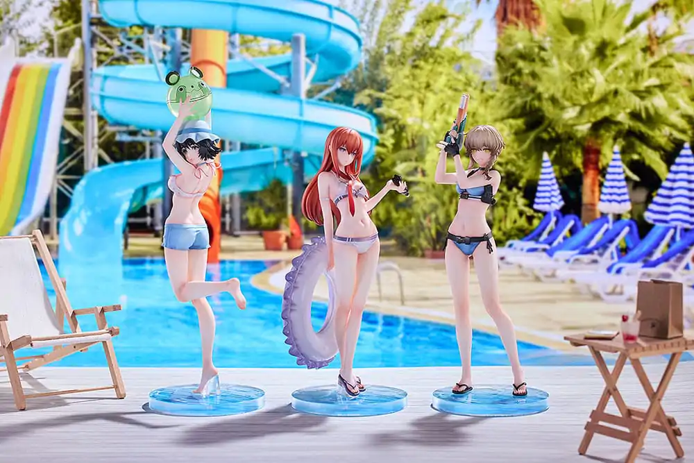 Steins Gate PVC Figurki 3-Pak 1/7 Suzuha Amane, Kurisu Makise, Mayuri Shiina Swimsuit Ver. zdjęcie produktu