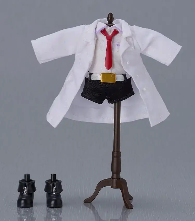 Steins Gate Nendoroid Akcesoria do figurek Nendoroid Zestaw Ubrań: Kurisu Makise: Wersja Fartuch laboratoryjny zdjęcie produktu