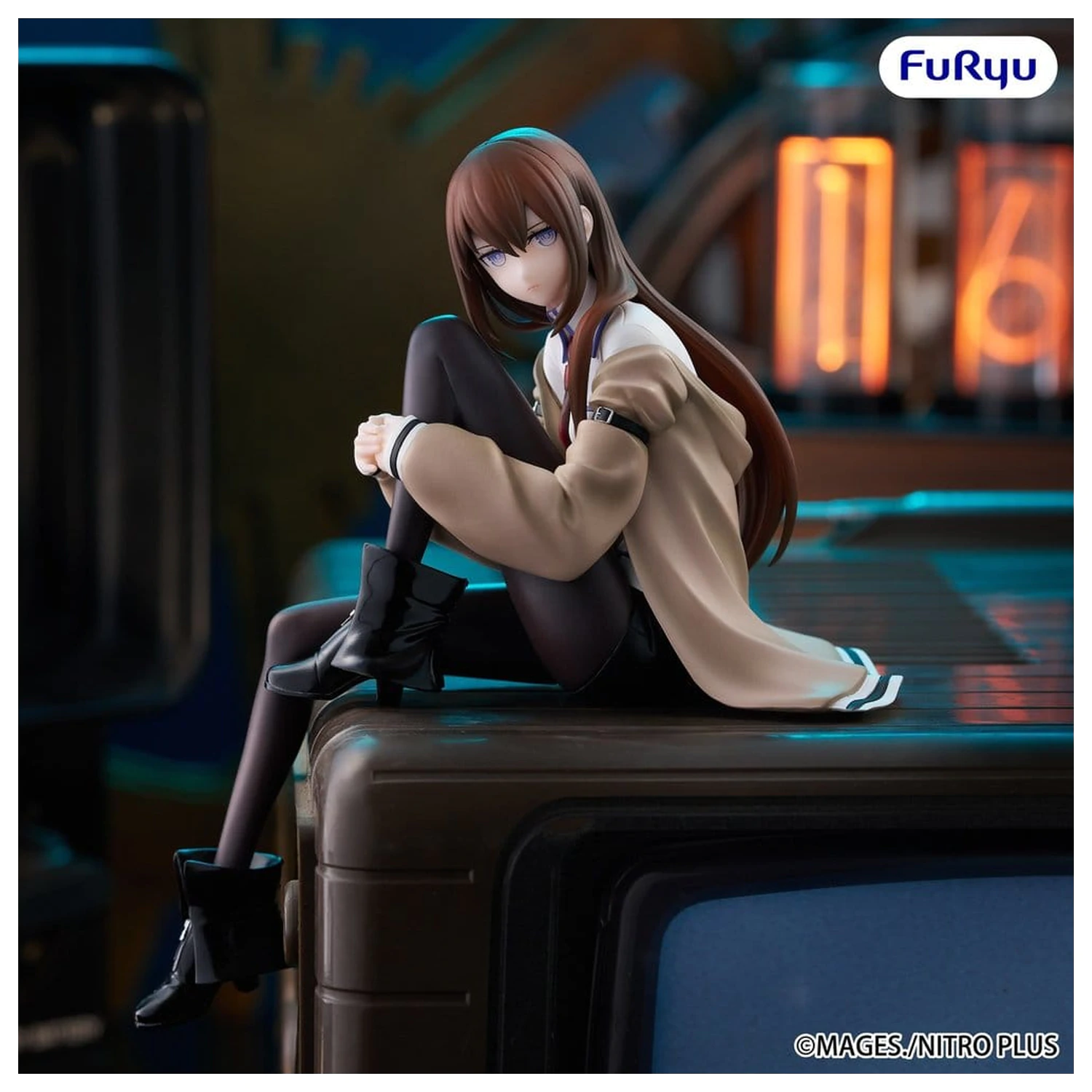 Steins Gate Noodle Stopper PVC Statuetka Kurisu Makise 14 cm zdjęcie produktu