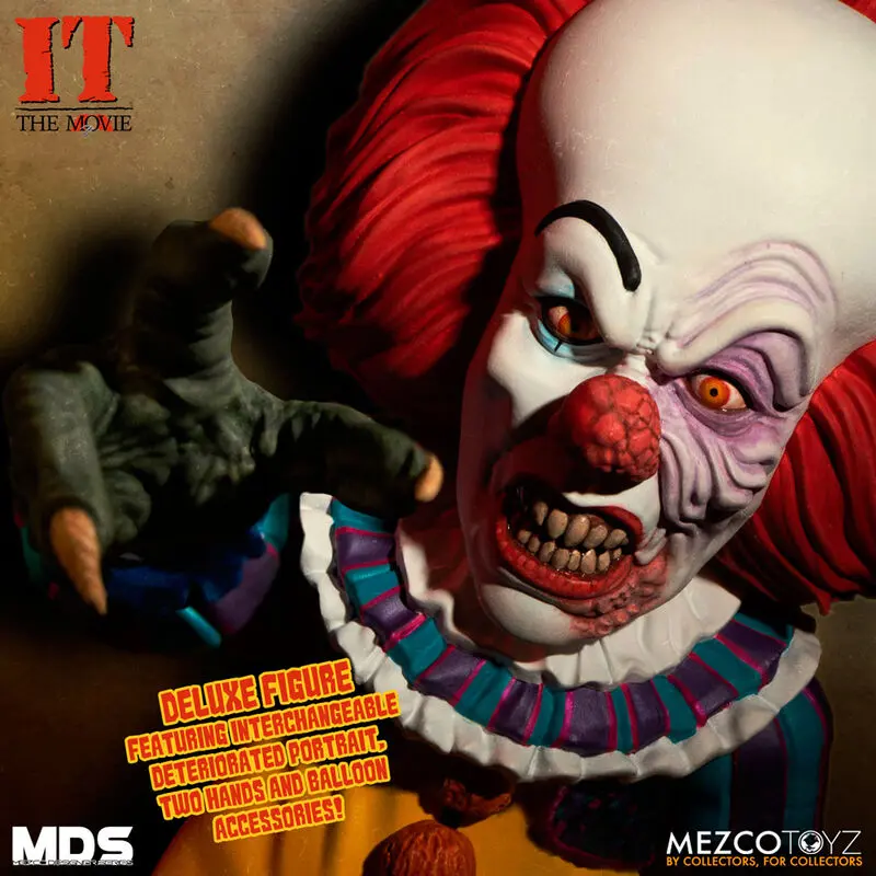 Stephen Kings It 1990 MDS Deluxe Figurka Akcji Pennywise 15 cm zdjęcie produktu