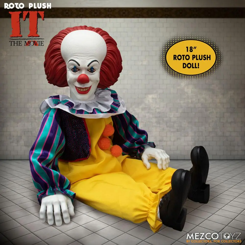 Stephen Kings It 1990 MDS Roto Pluszowa Lalka Pennywise 46 cm zdjęcie produktu