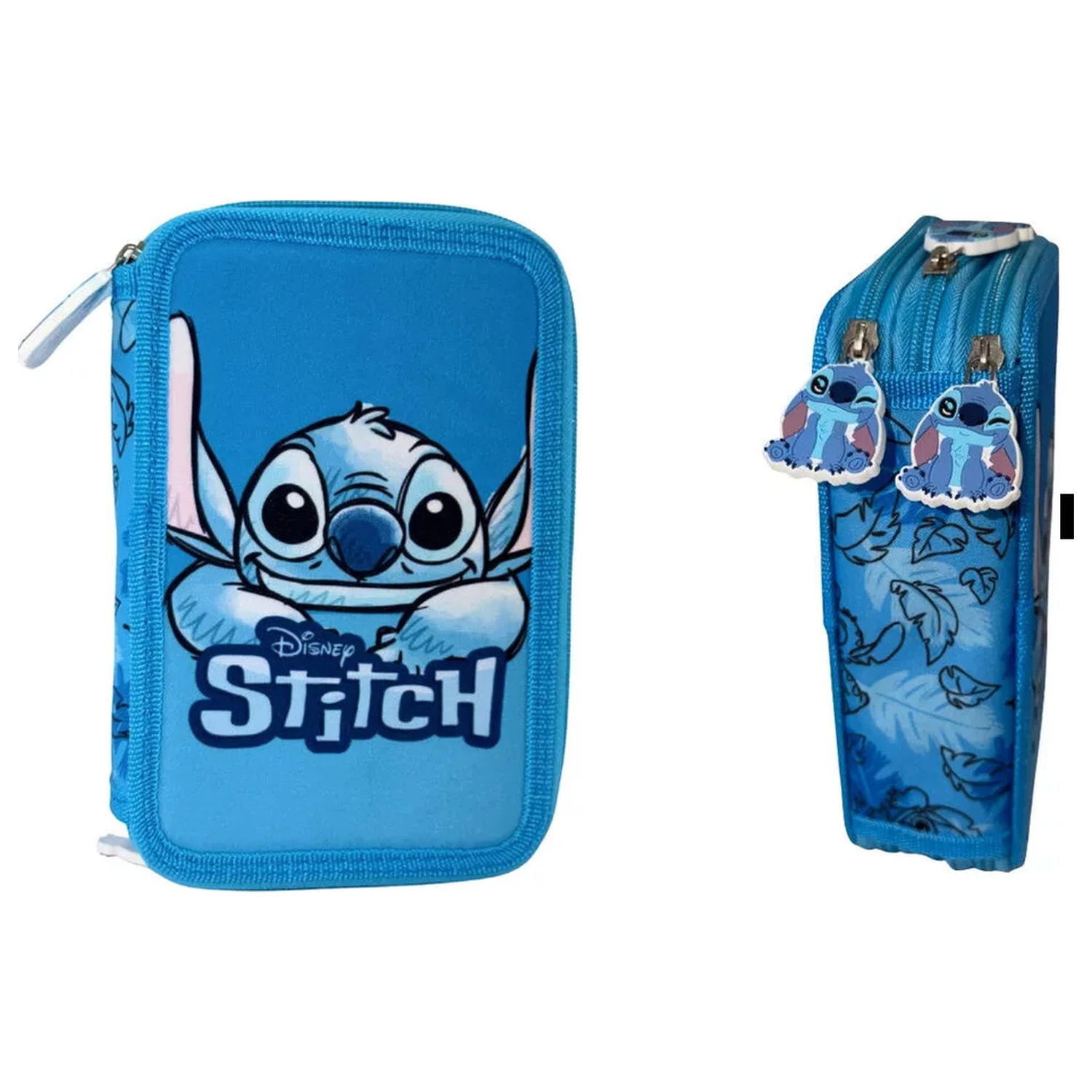 Stitch Abstract Filled potrójny piórnik na ołówki zdjęcie produktu