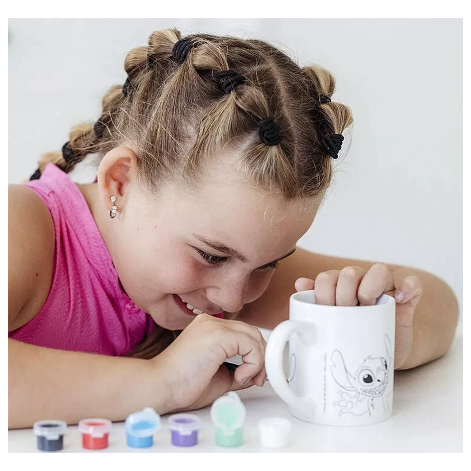 Stitch Alien kubek porcelanowy do malowania 235 ml zdjęcie produktu