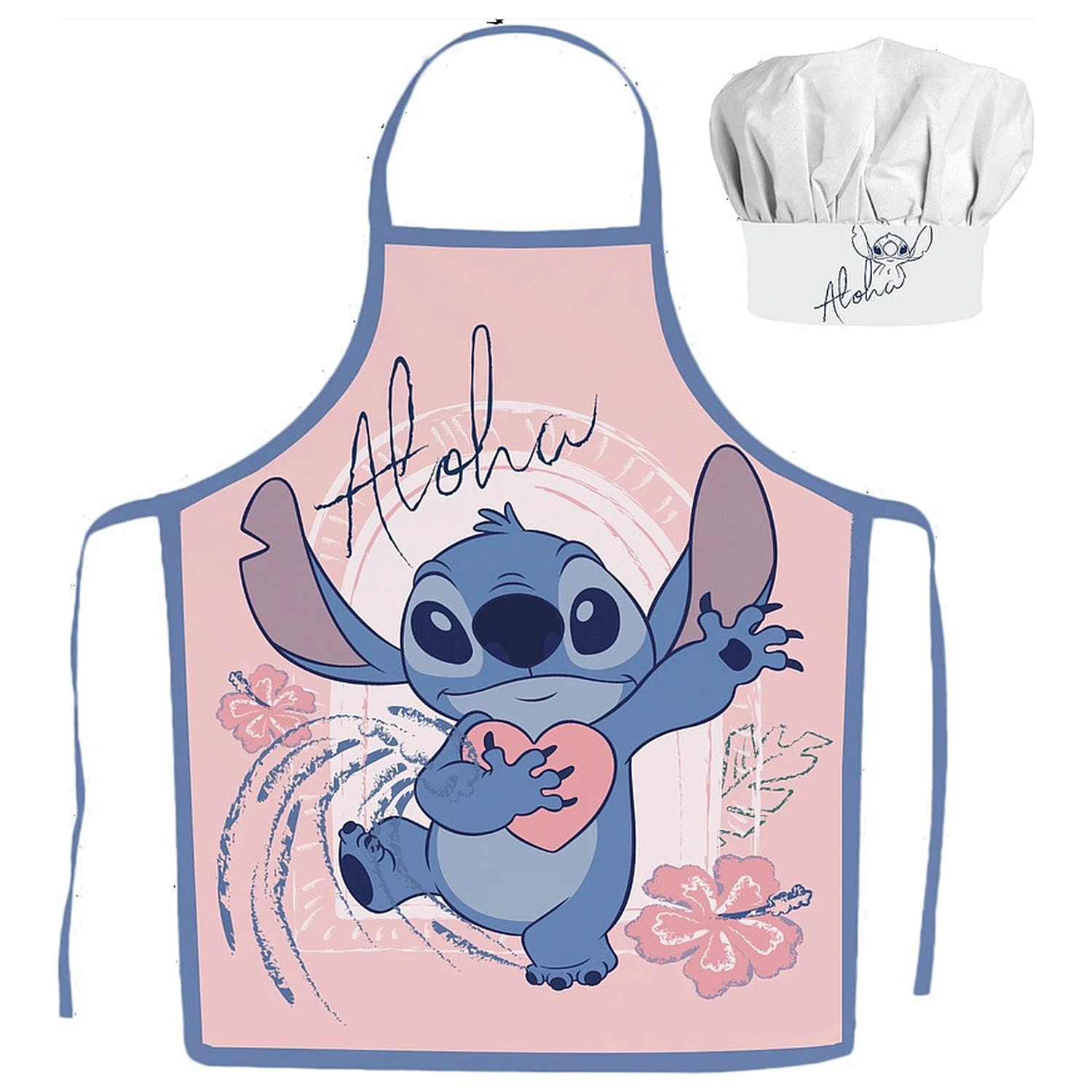 Lilo & Stitch Aloha zestaw 2-częściowy fartuch dziecięcy zdjęcie produktu