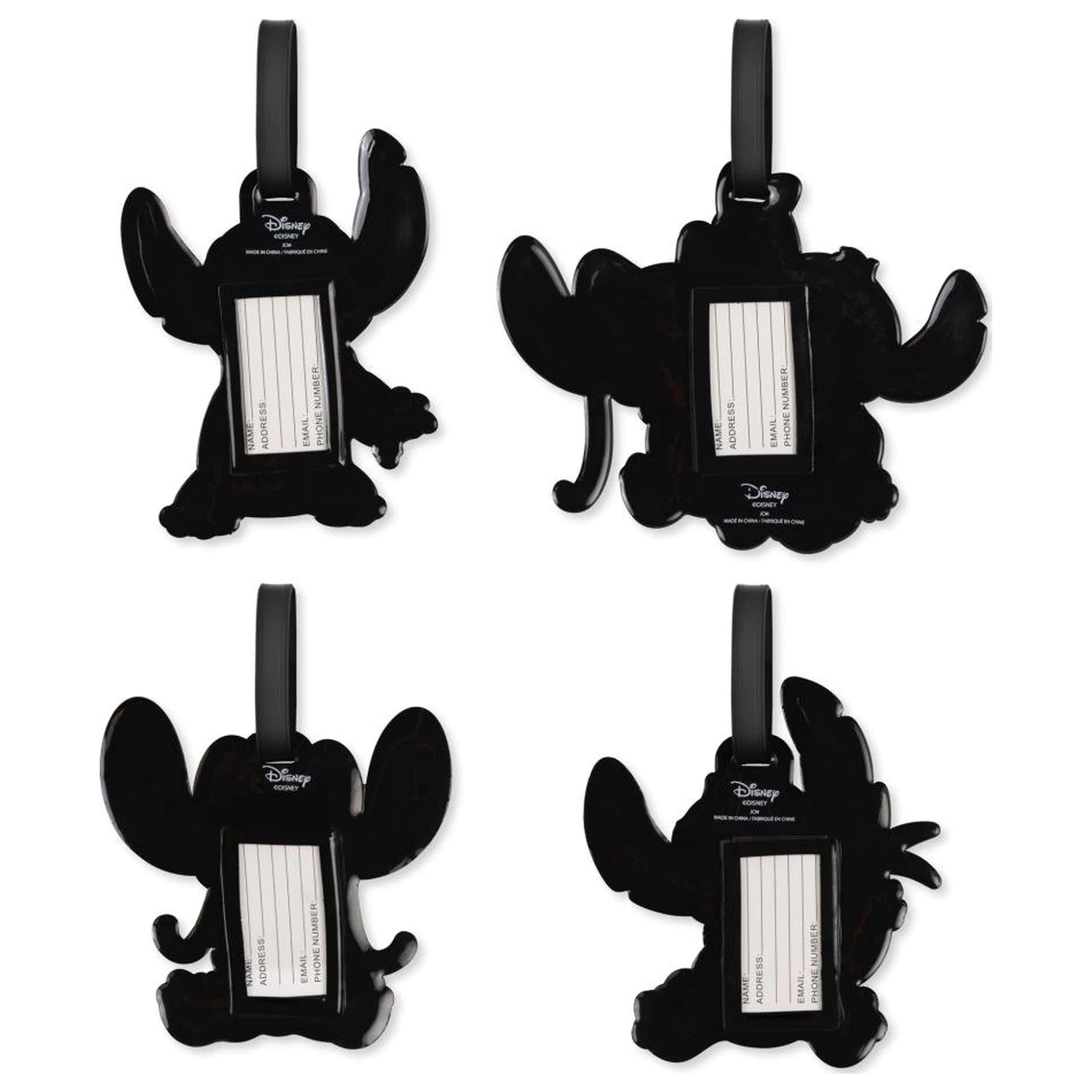 Stitch & Angel Zestaw 4 szt. zawieszek na bagaż zdjęcie produktu