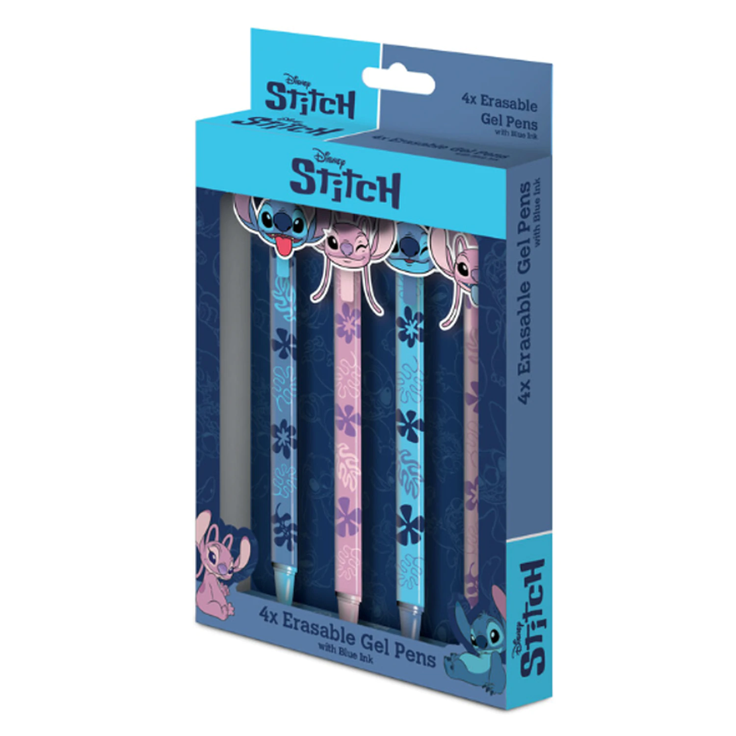 Stitch & Angel 4 Topper Erasable Gel Pens zdjęcie produktu