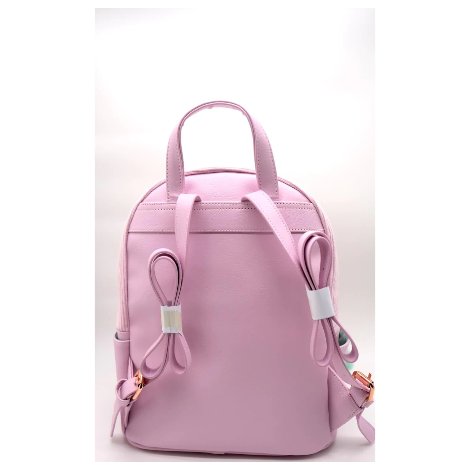 Stitch & Angel Fashion Duo Różowy Sztruksowy Plecak 32x25x14cm zdjęcie produktu