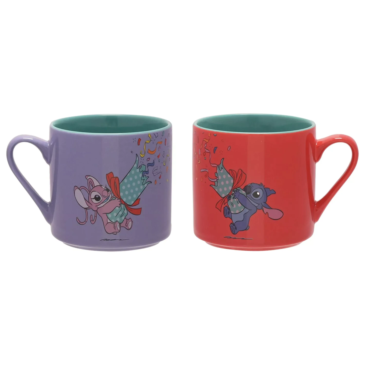 Stitch & Angel Merry Everything Zestaw 2 Kolorowych Kubków zdjęcie produktu