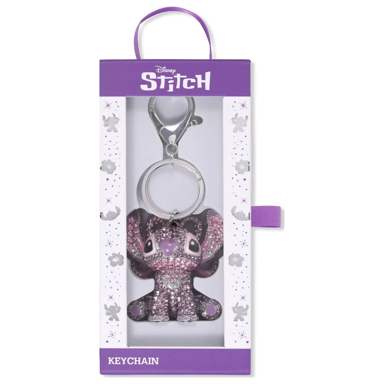 Stitch Angel Stoneset 3D brelok do kluczy zdjęcie produktu