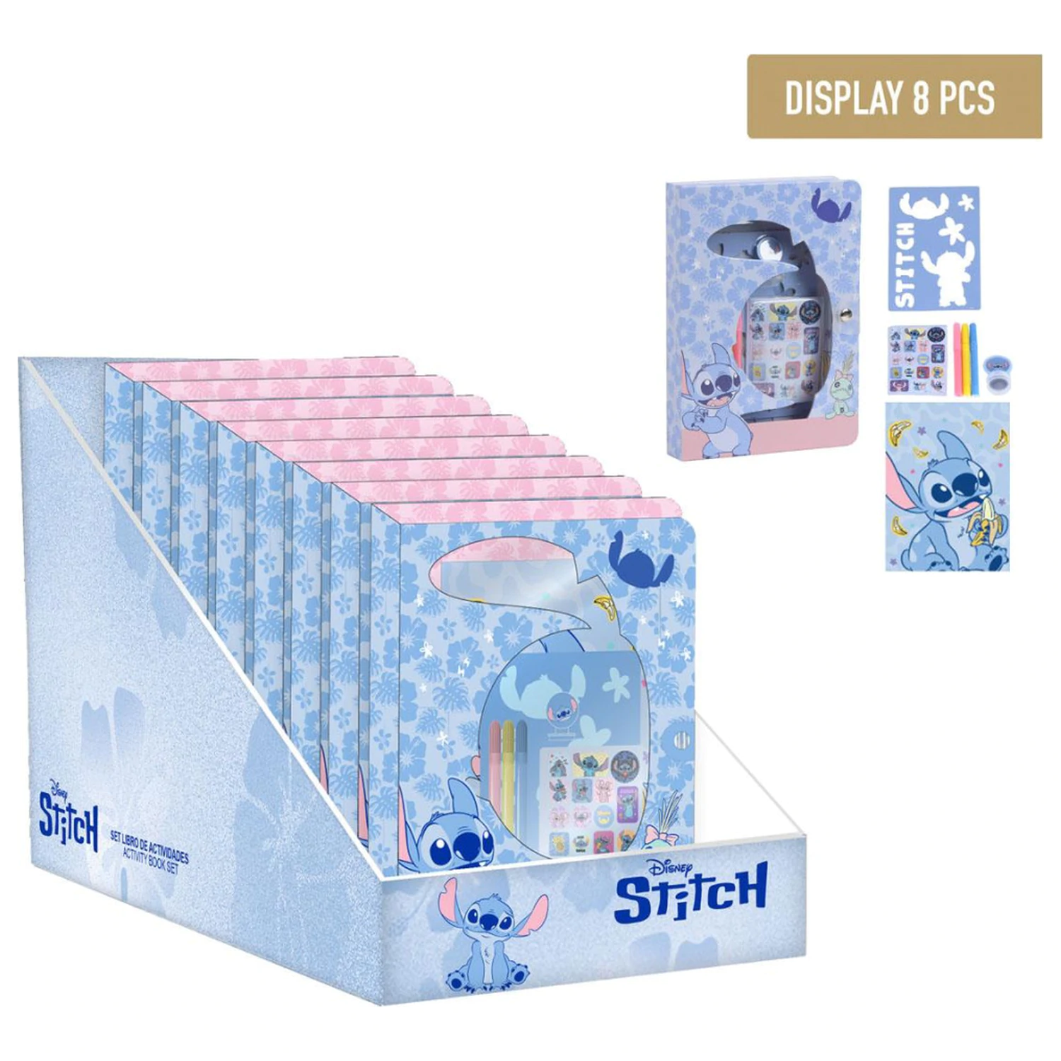 Zestaw Kolorowanek Stitch Banana z Szablonami zdjęcie produktu