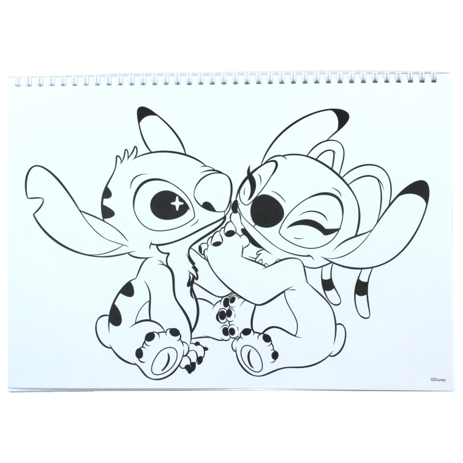 Stitch Blast A/4 Szkicownik Spiralny 40 arkuszy z naklejkami zdjęcie produktu