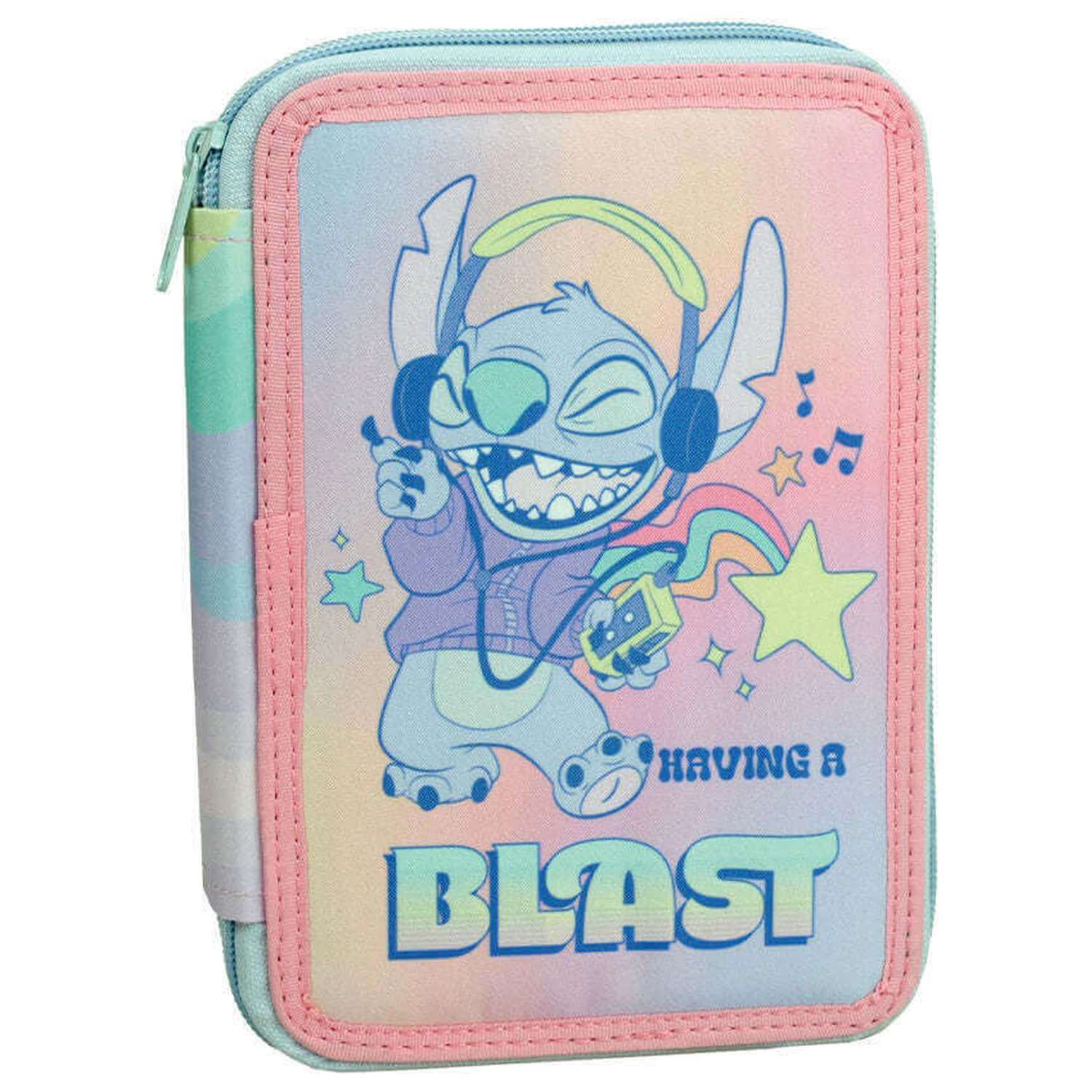 Stitch Blast wypełniony dwupoziomowy piórnik zdjęcie produktu