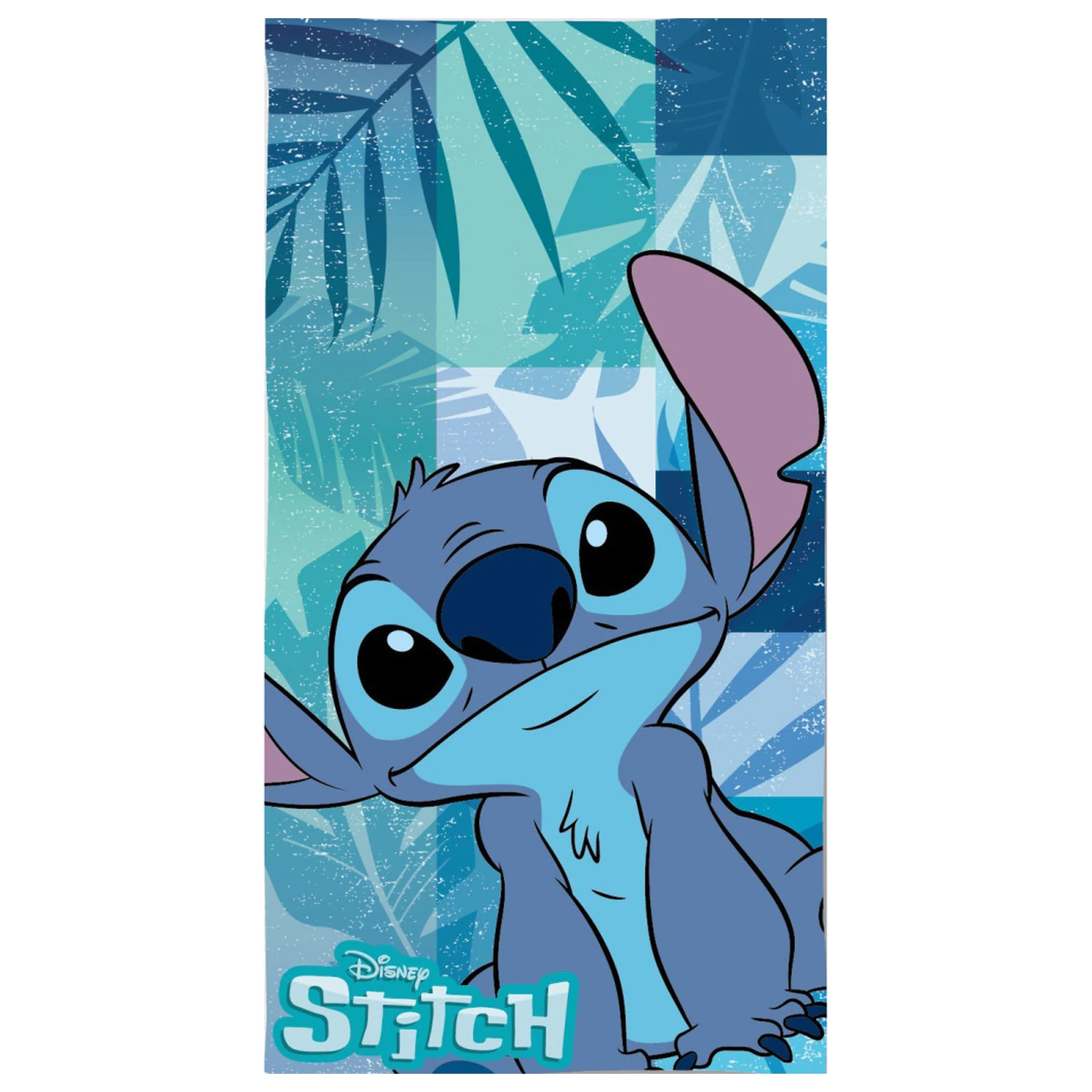 Ręcznik Stitch Blue Leaf 70x140cm zdjęcie produktu