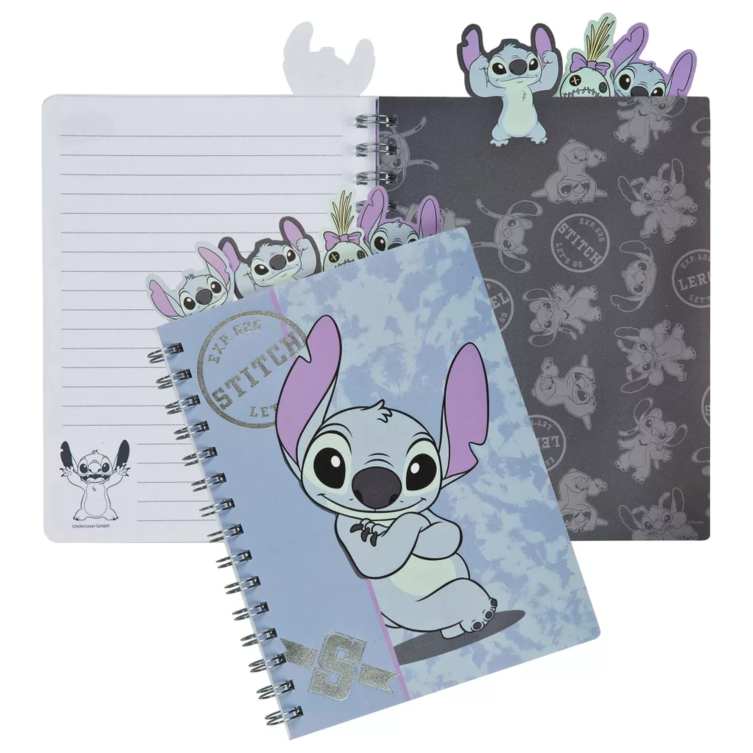Stitch Brush It Out Notatnik A5 z przekładkami zdjęcie produktu