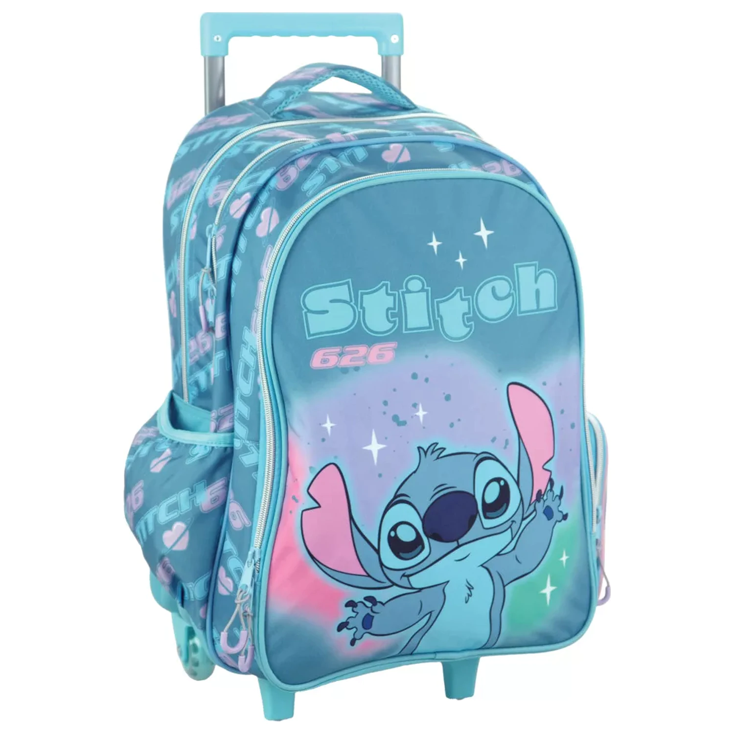 Stitch Brush It Out plecak szkolny na kółkach, 46 cm zdjęcie produktu