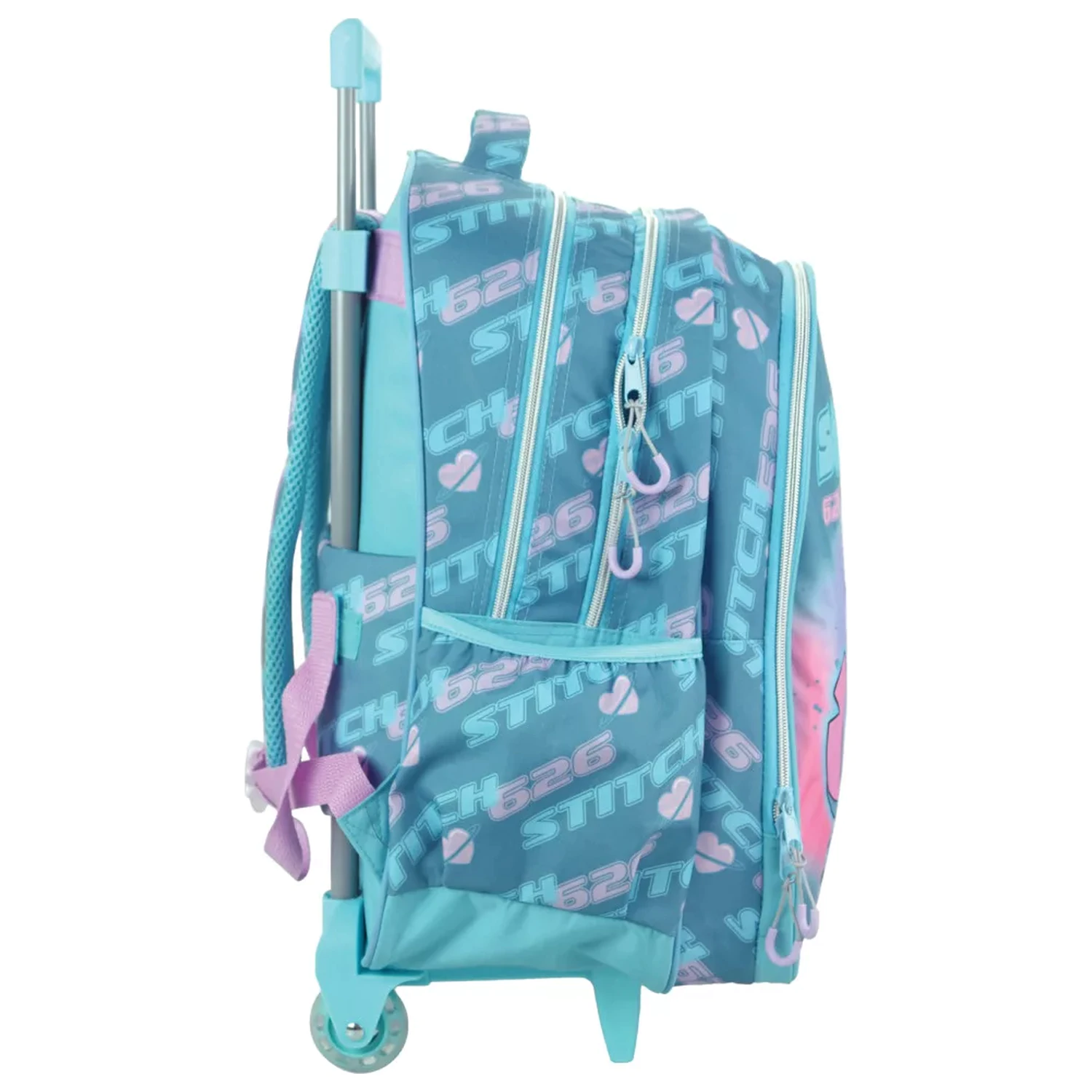 Stitch Brush It Out plecak szkolny na kółkach, 46 cm zdjęcie produktu