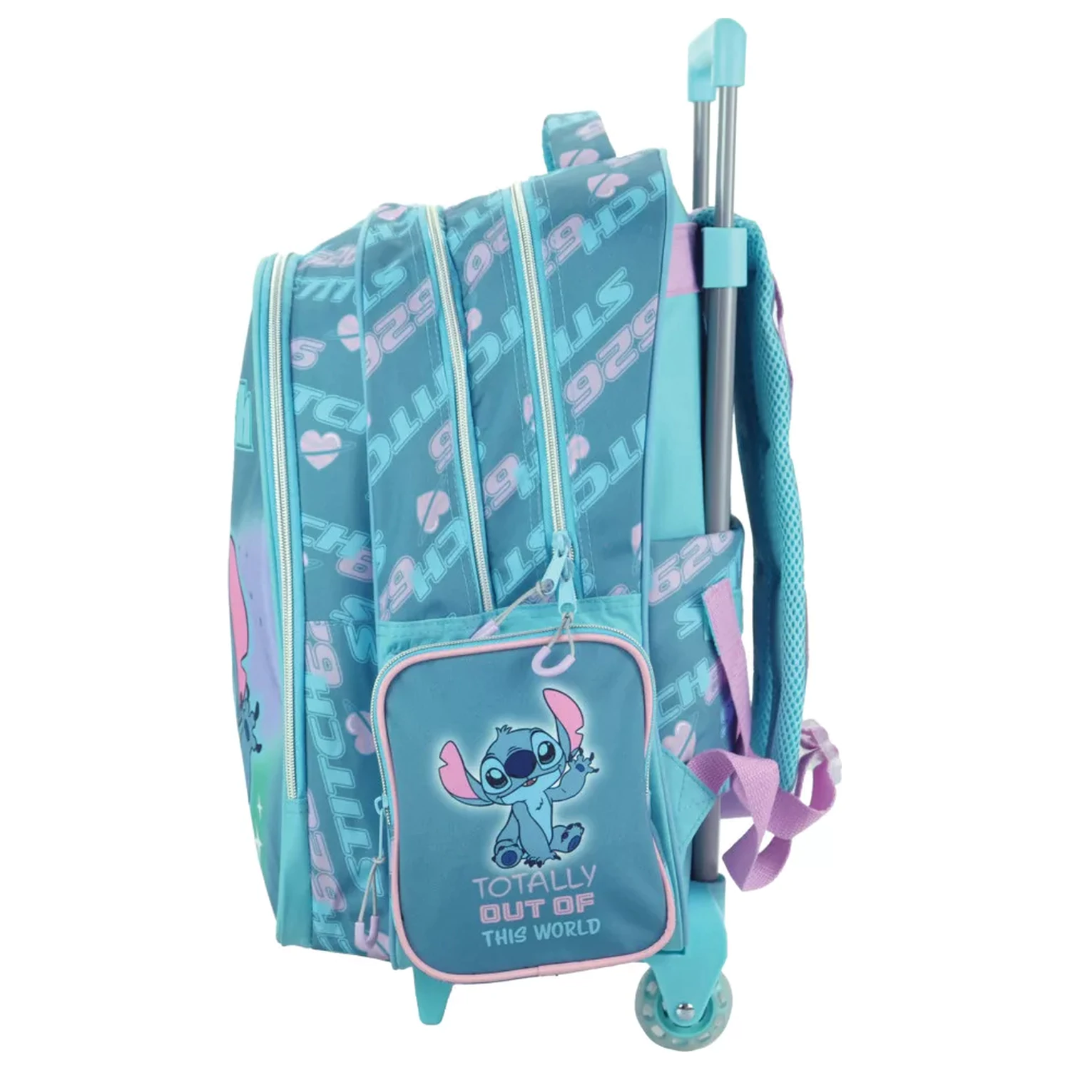 Stitch Brush It Out plecak szkolny na kółkach, 46 cm zdjęcie produktu