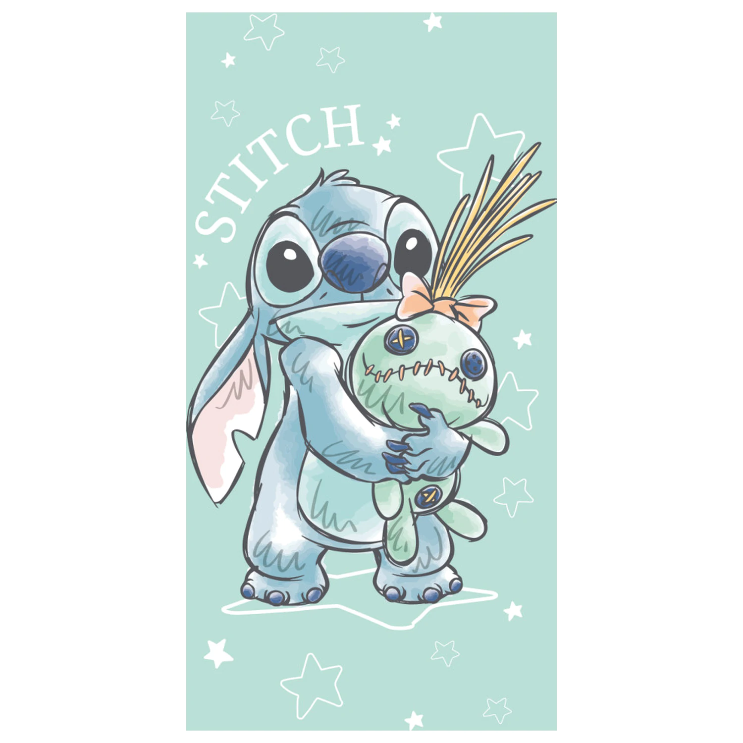 Stitch Buddies ręcznik 70x140cm zdjęcie produktu