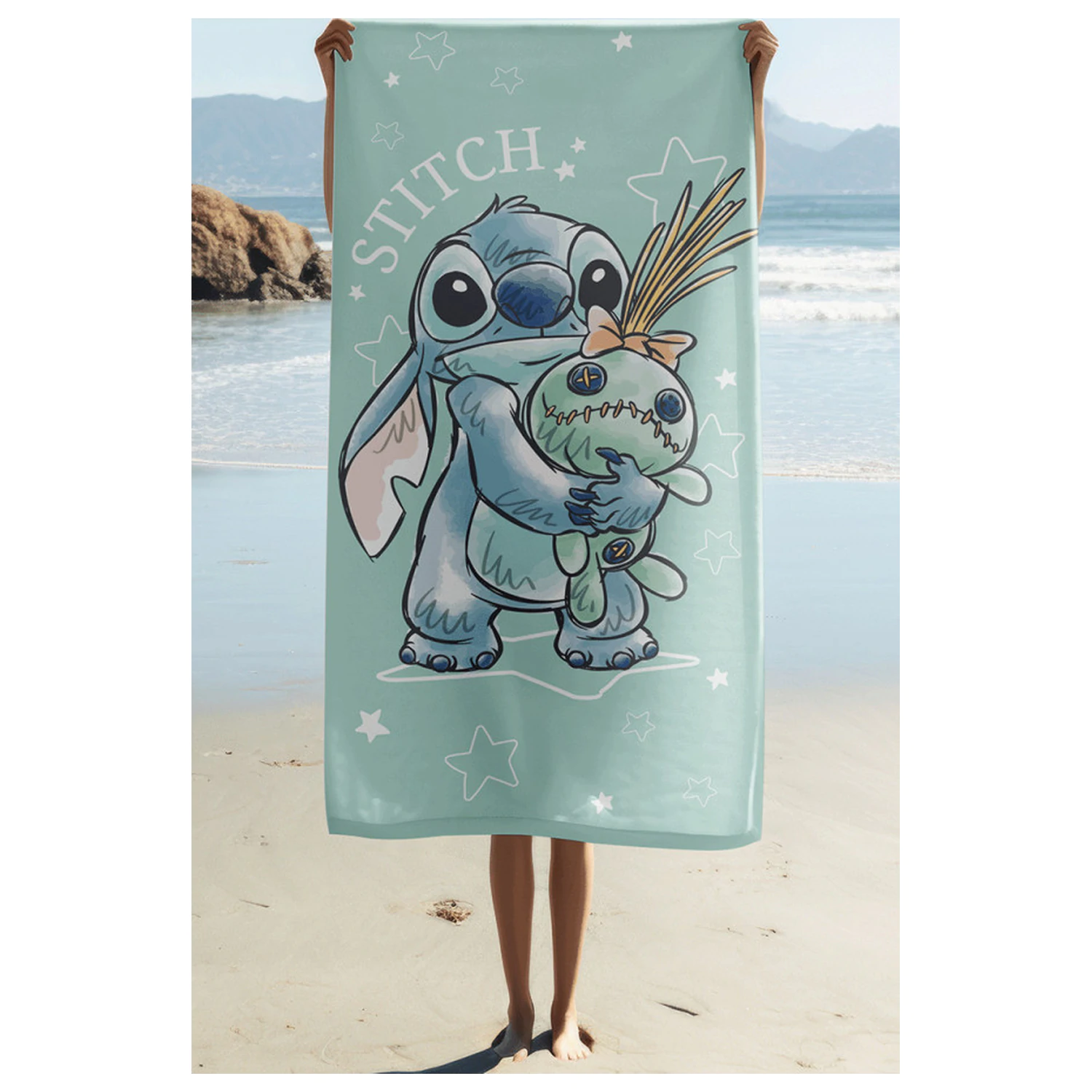 Stitch Buddies ręcznik 70x140cm zdjęcie produktu