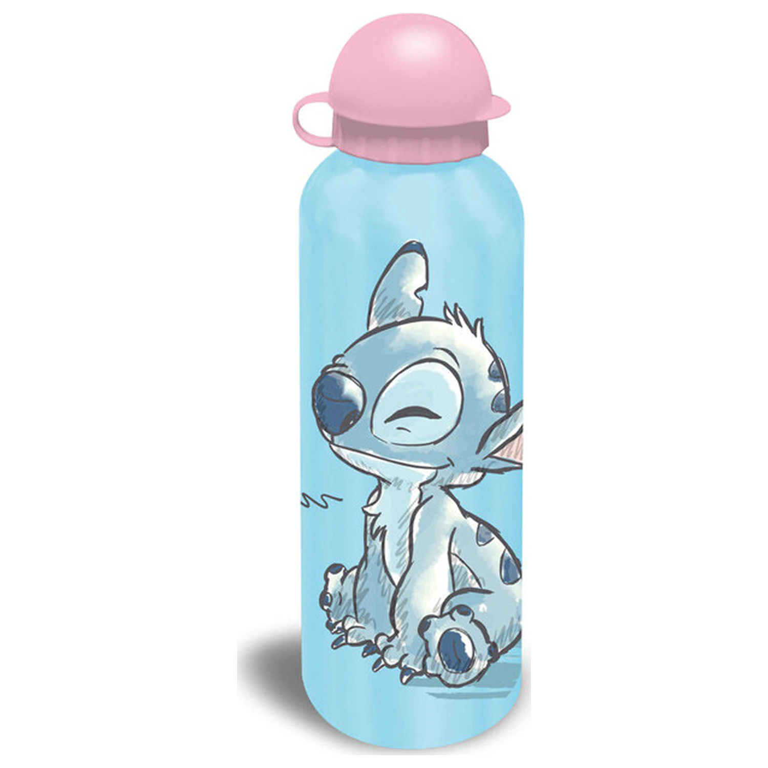 Stitch Cheeky Aluminiowa Butelka na Wodę z Nakrętką do Picia 500 ml zdjęcie produktu