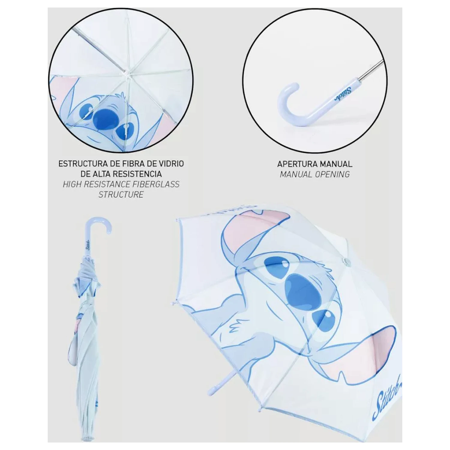 Stitch Cutie Parasol dziecięcy z uszami zdjęcie produktu