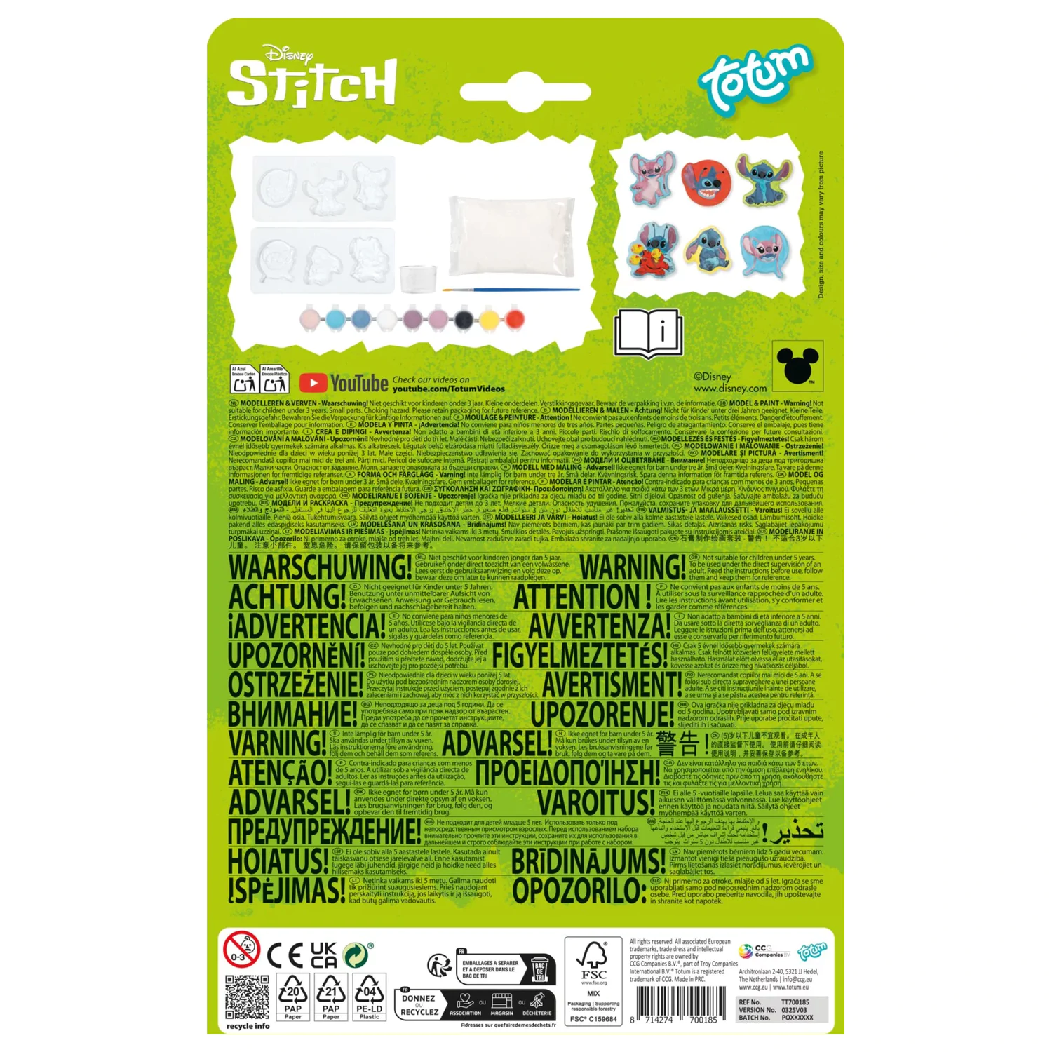 Stitch Extrovert Plaster Casting Zestaw zdjęcie produktu