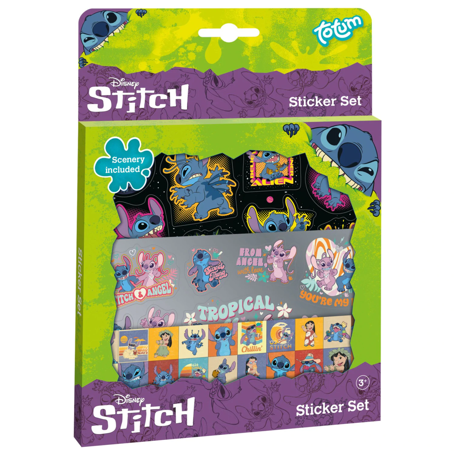 Zestaw naklejek Stitch Extrovert zdjęcie produktu