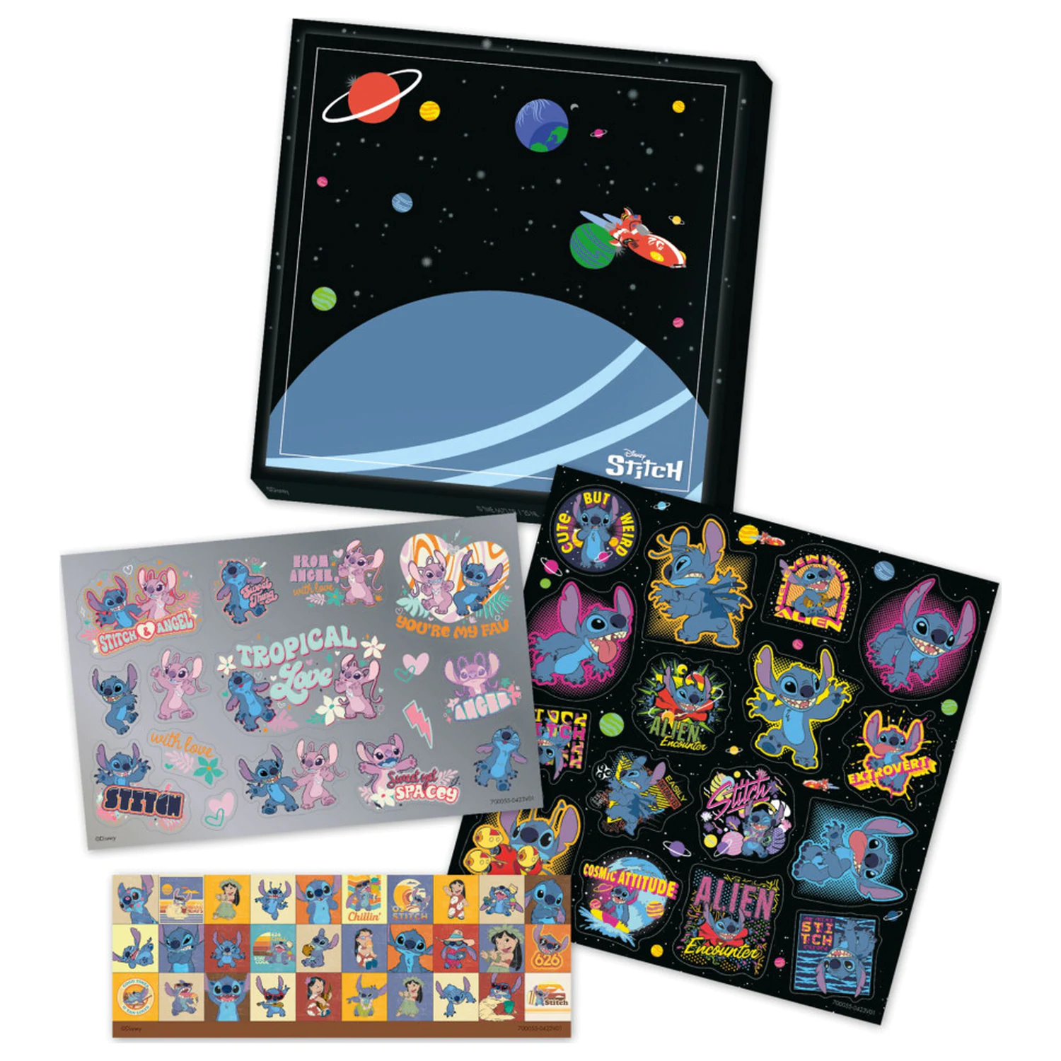 Zestaw naklejek Stitch Extrovert zdjęcie produktu
