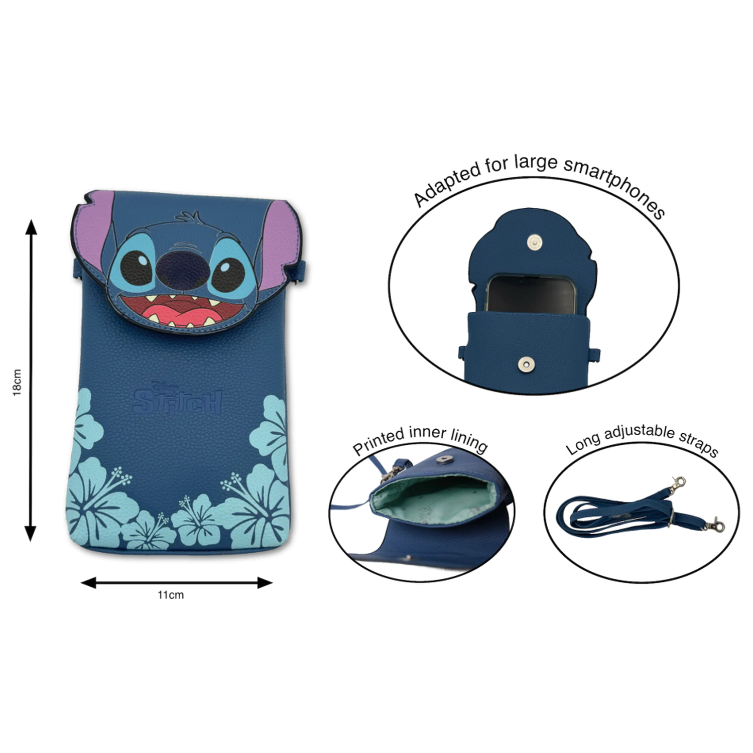 Stitch Fashion Duo Torba na Ramię na Telefon zdjęcie produktu