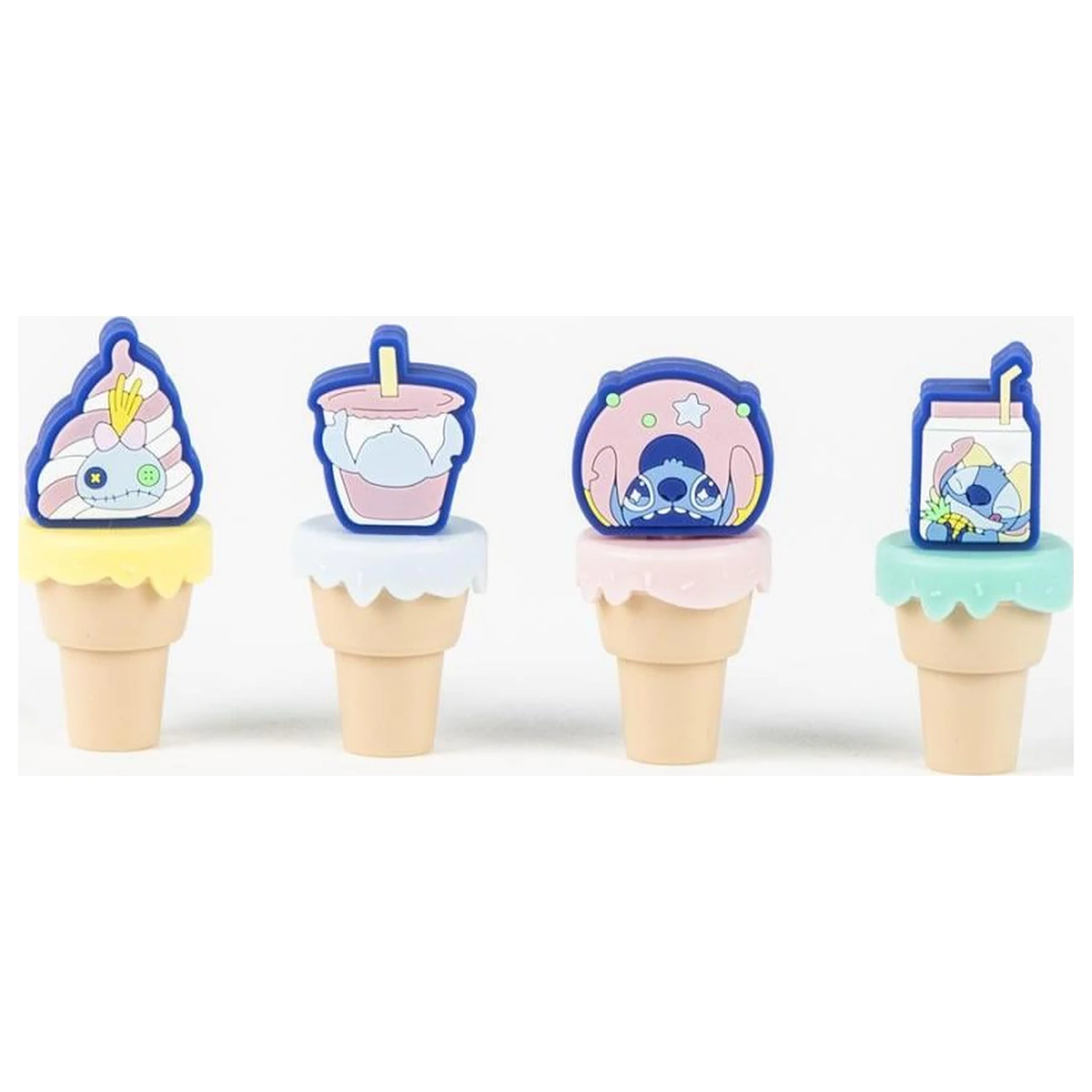 Stitch Zestaw 4 mini zakreślaczy Food zdjęcie produktu