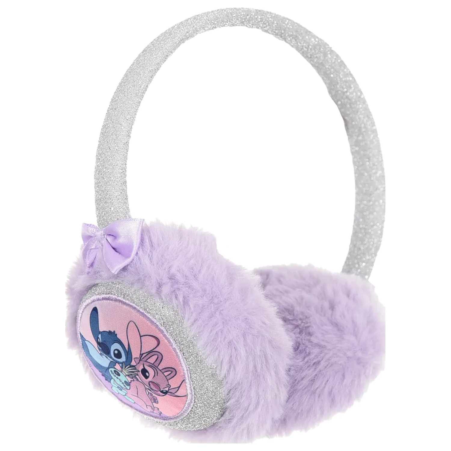 Fioletowe nauszniki pluszowe Stitch Friends zdjęcie produktu