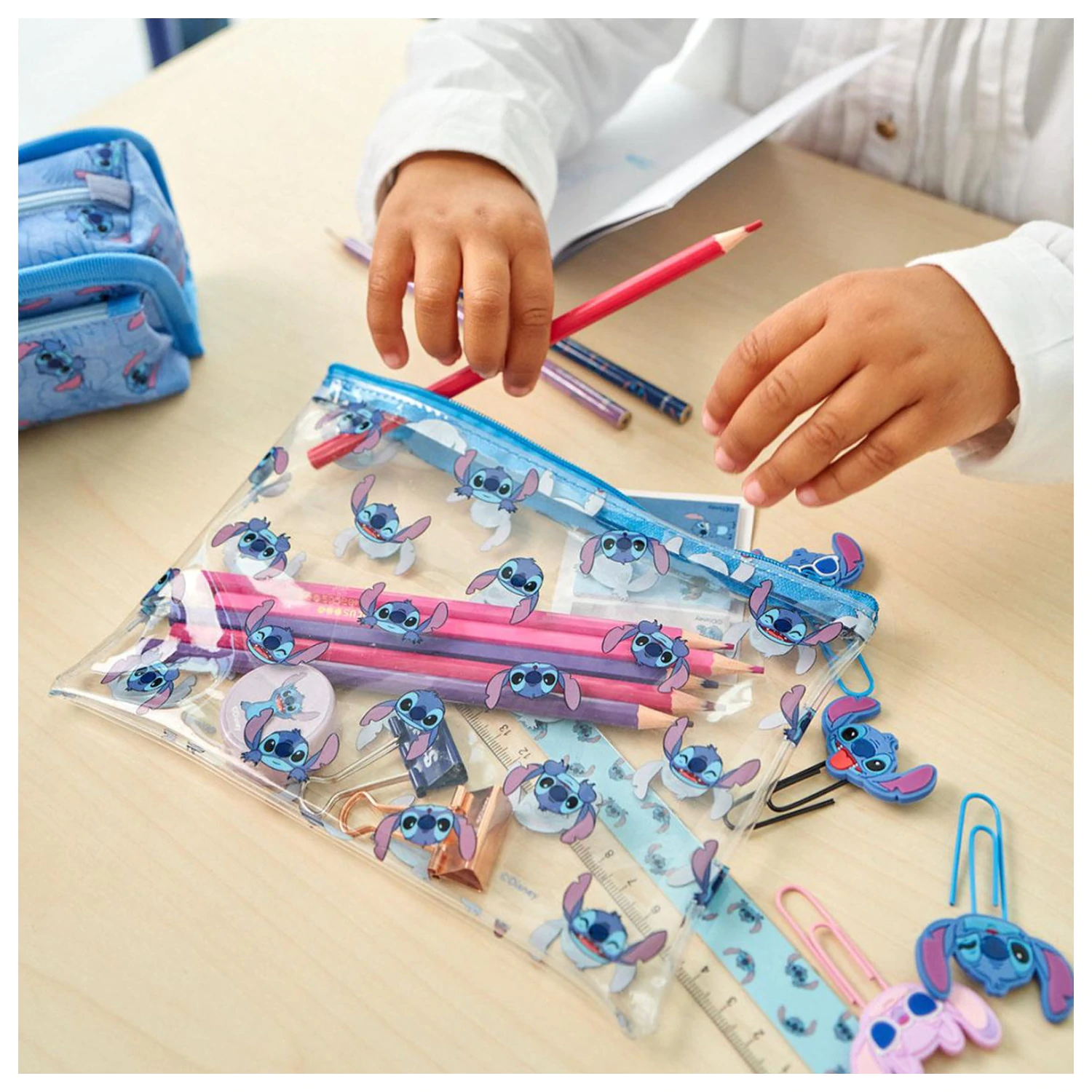 Lilo and Stitch Glasses Paper Clip Zestaw 4 sztuk zdjęcie produktu