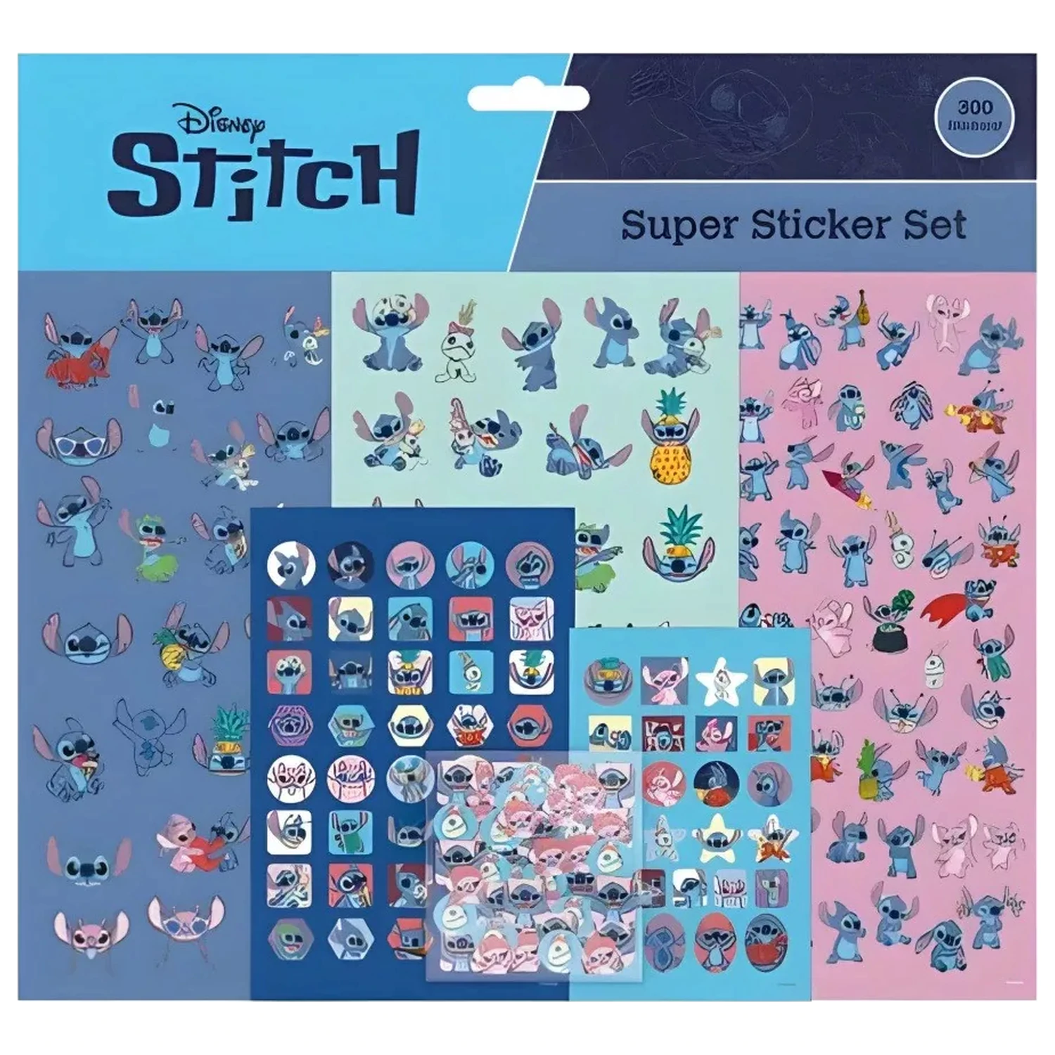 Stitch Happy zestaw naklejek XL zdjęcie produktu