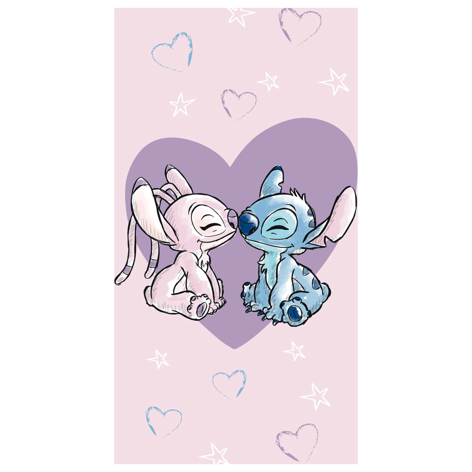 Stitch Love Ręcznik zdjęcie produktu