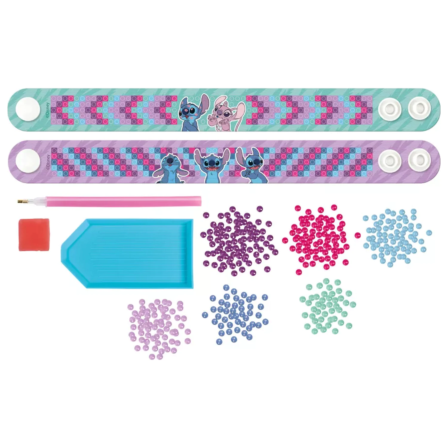 Stitch Moxy diamentowy zestaw 2 bransoletek z dotami zdjęcie produktu
