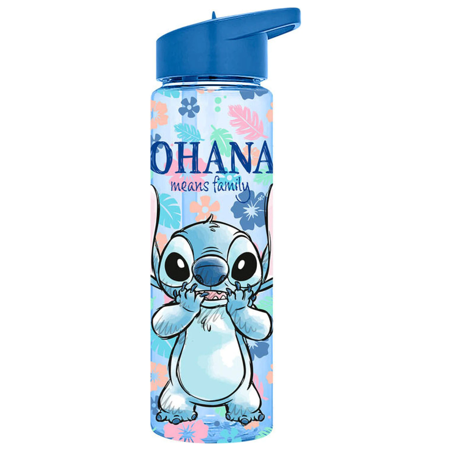 Lilo and Stitch Ohana Plastikowa Butelka ze Słomką 600 ml zdjęcie produktu