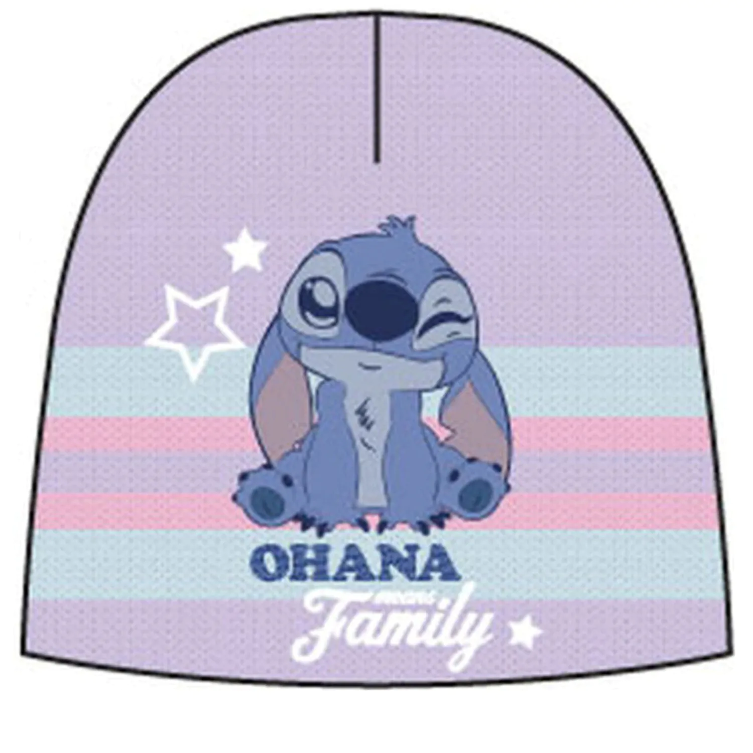 Stitch Ohana fioletowa czapka dziecięca 50 cm zdjęcie produktu