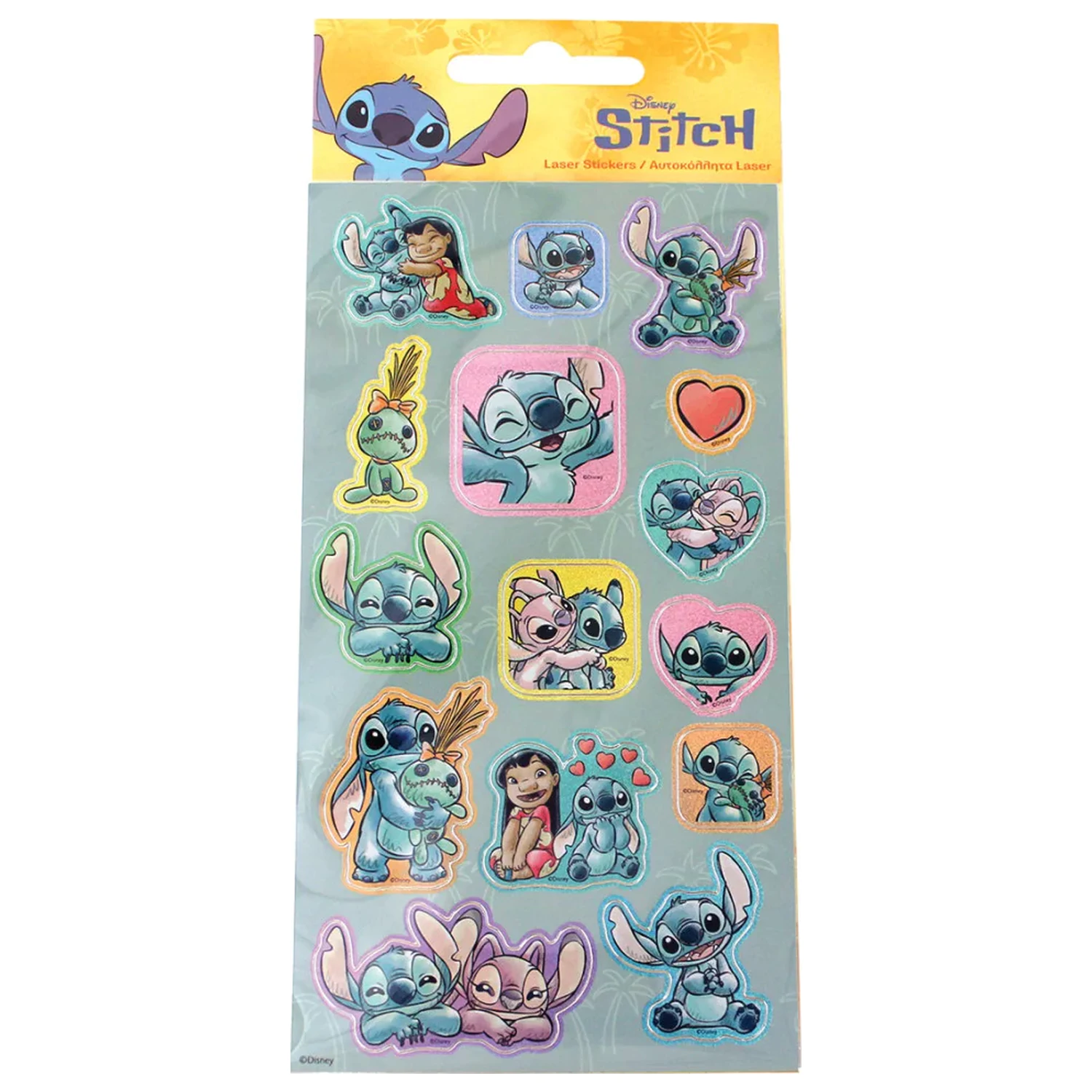 Zestaw holograficznych naklejek Stitch Palm zdjęcie produktu