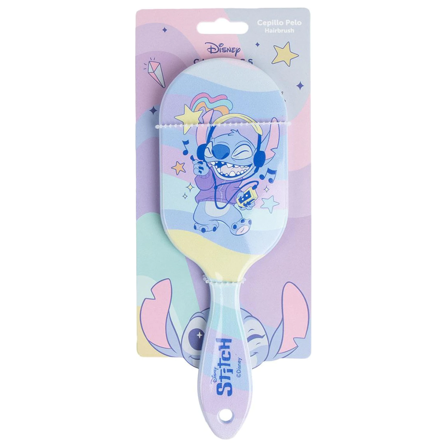 Stitch Pastel Music Szczotka do włosów, grzebień 20 cm zdjęcie produktu