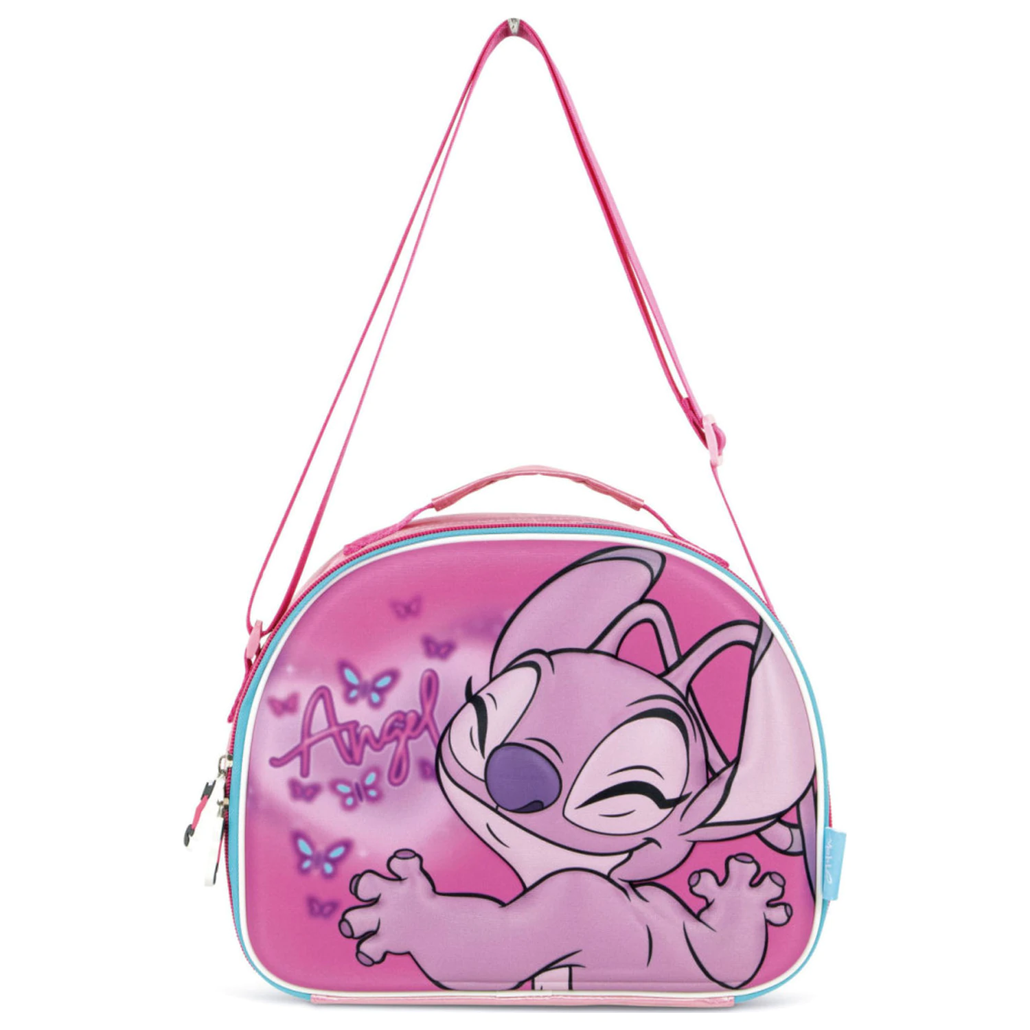 Stitch Pink Angel 3D termo torba na lunch 26 cm zdjęcie produktu