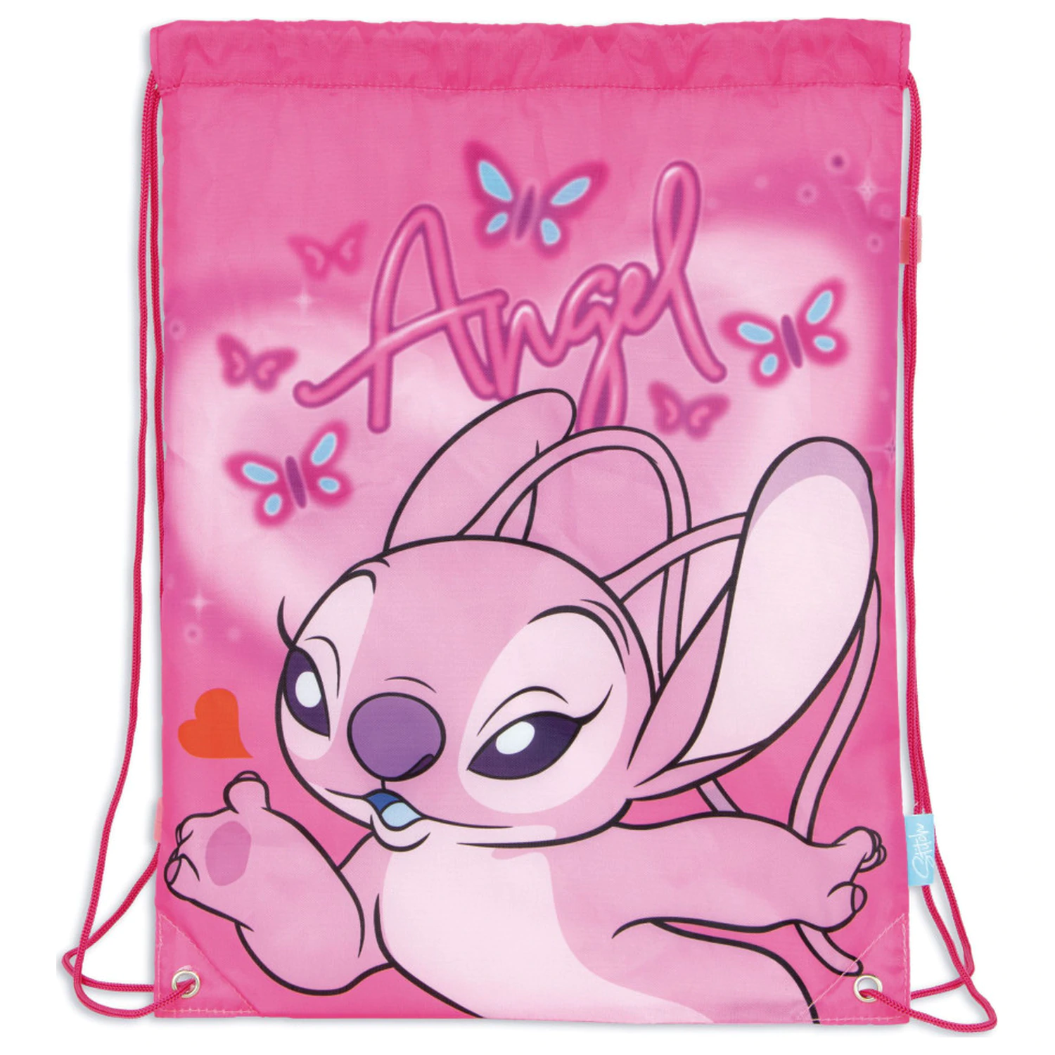 Stitch Pink Angel torba sportowa, torba na siłownię 44 cm zdjęcie produktu