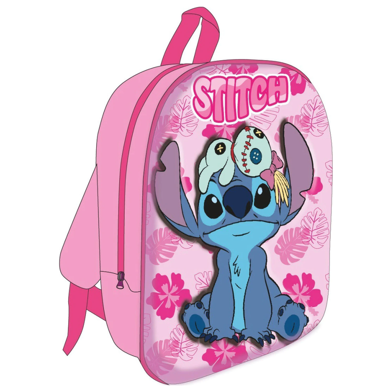 Stitch Pink Mischief plecak 3D, torba 30 cm zdjęcie produktu