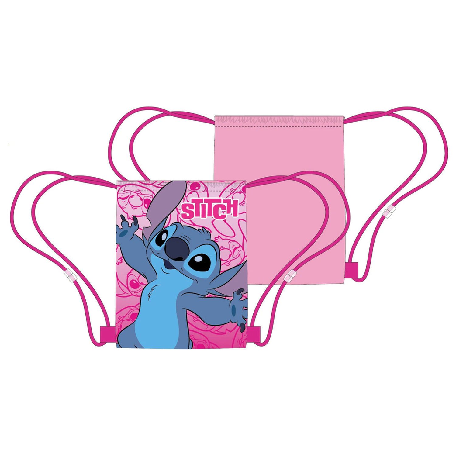 Stitch Pink Planet torba sportowa, torba na siłownię 40 cm zdjęcie produktu