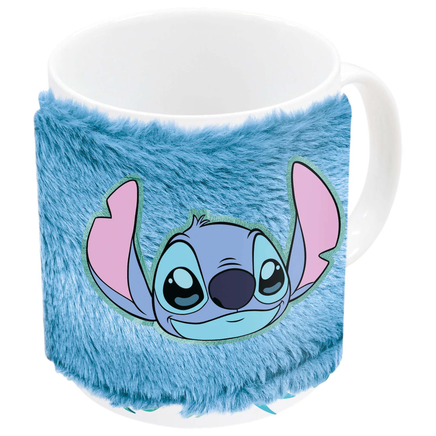 Stitch pluszowy rękaw na kubek zdjęcie produktu