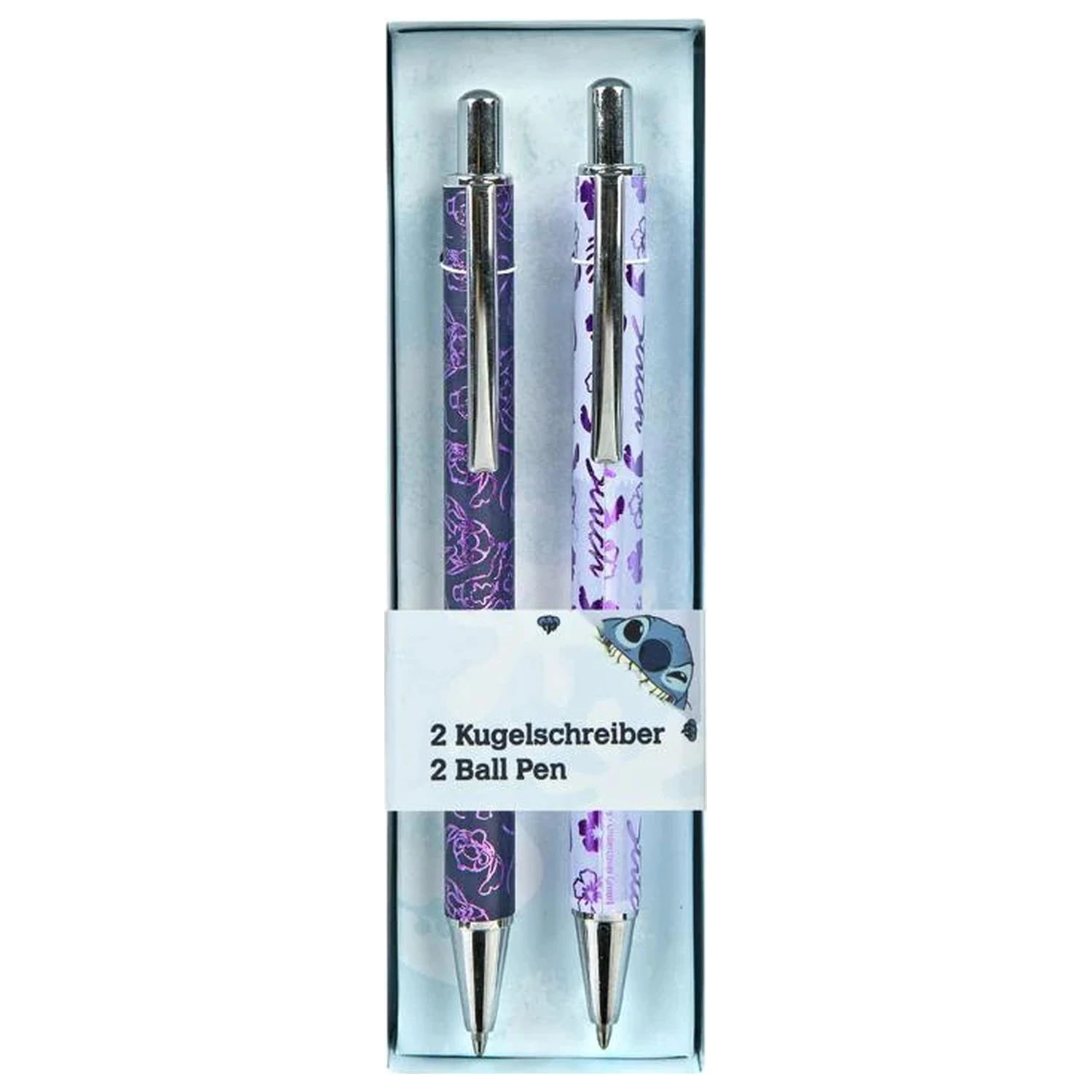 Stitch Purple 2 częściowy zestaw długopisów zdjęcie produktu