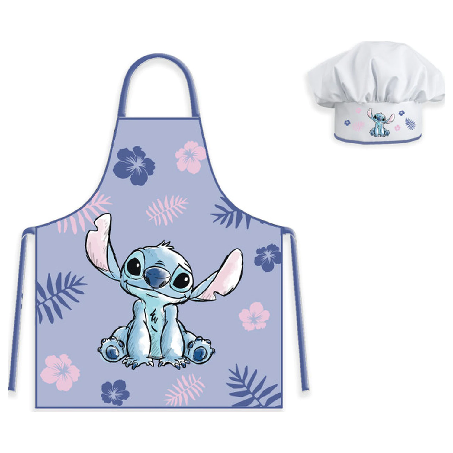 Stitch Purple Kids Apron 2-częściowy zestaw zdjęcie produktu