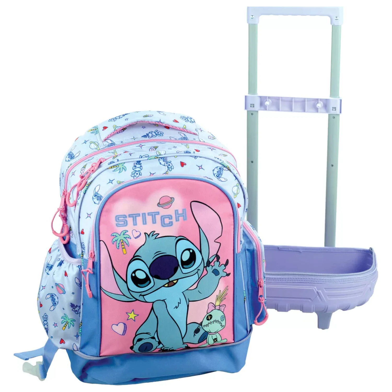 Lilo and Stitch Scrapbook Premium Bag szkolna na kółkach, 46 cm zdjęcie produktu